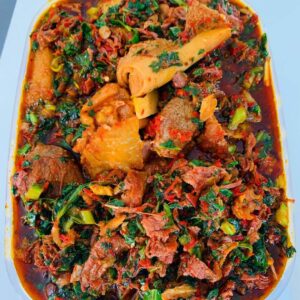 Efo Riro (Vegetable Soup)