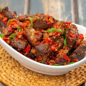 Peppered Goat Meat