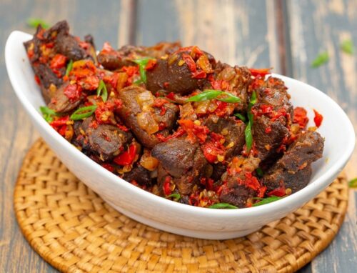 Peppered Goat Meat