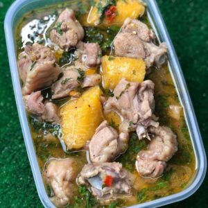 Turkey Peppersoup With Ripe Plantain