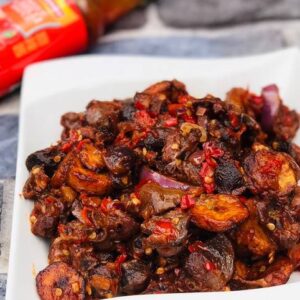 Gizzard In Pepper Sauce